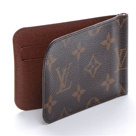 louis vuitton money clip wallet